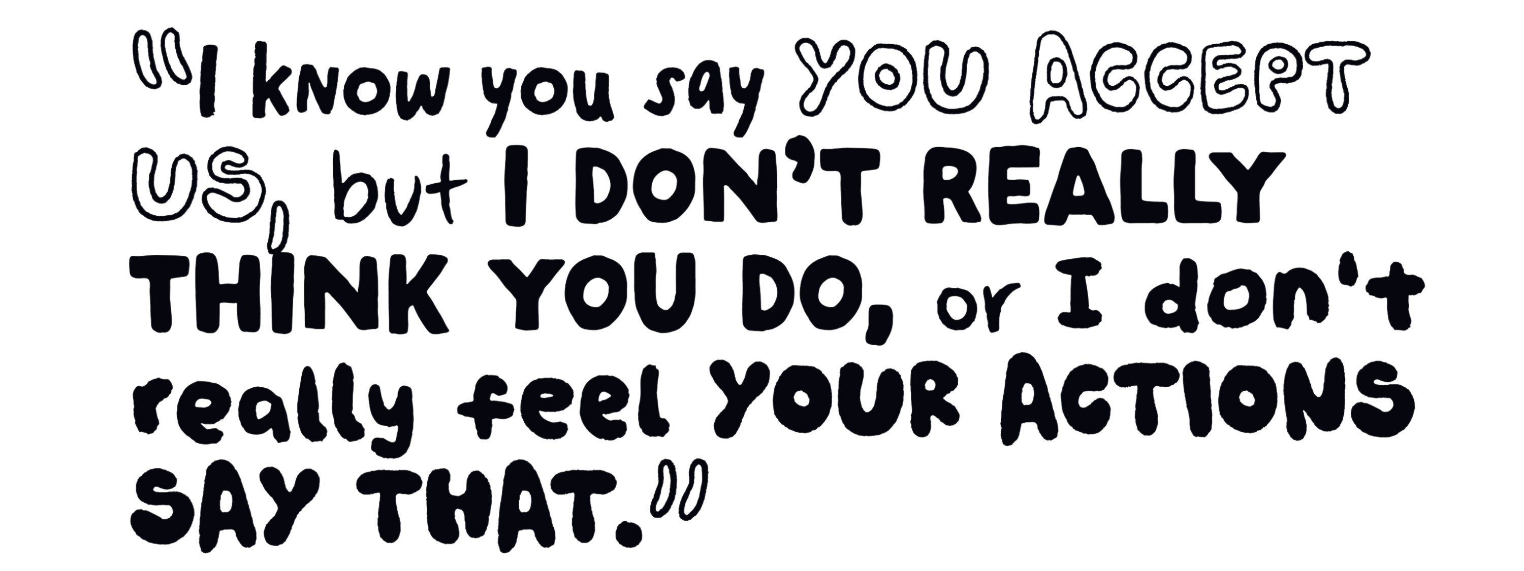 Don't Really Understand But… Don't Really Understand But…